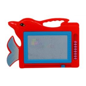 Rajztábla - mágneses - delfin - 29 x 20 cm - 71962