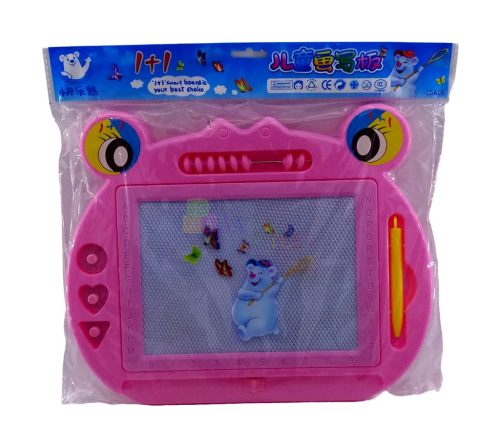 Mágneses rajzoló béka zacskóban, 30 x 24 cm, 71965