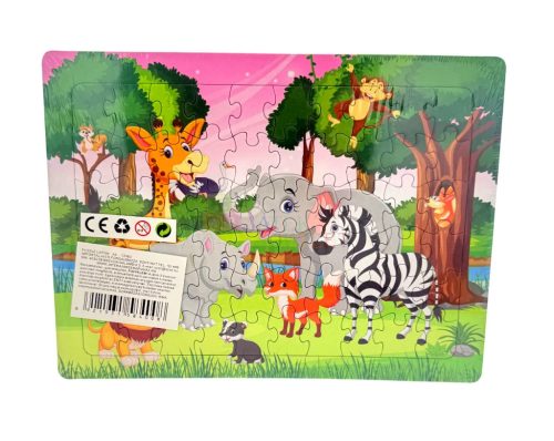 6 darabos puzzle csomag lapon, 28 x 21 cm, 72563