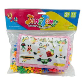 Építőjáték zacskóban, 400 gr, 72733