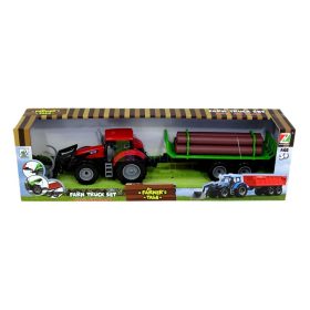 Traktor pótkocsival - dobozban - 82117