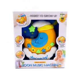 Holdacska dobozban - zenélő - elemes - 82533