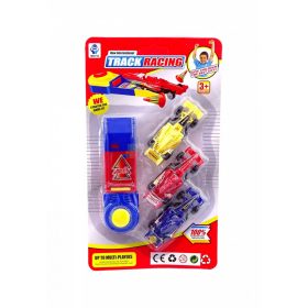 Kilőhető autó szett lapon - 82549