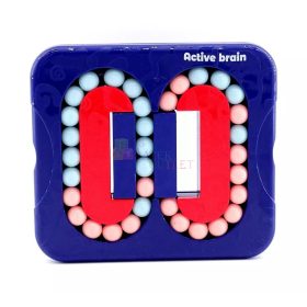 Golyós tologató logikai játék dobozban - 82559