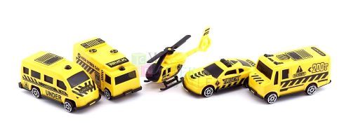 Közutas jármű dobozban - 5 darabos szett - 82591