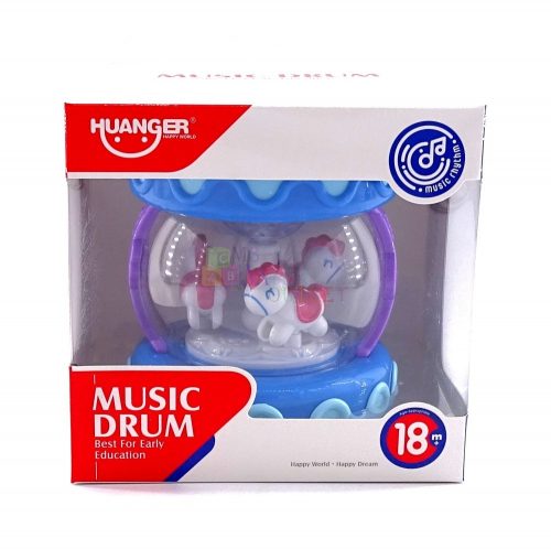 Forgós bébijáték dobozban - elemes - 82698