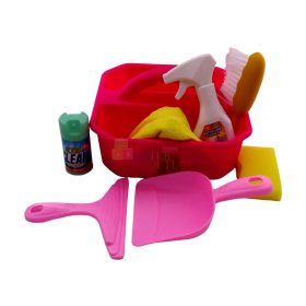 Takarító játékszett hálóban, 82860