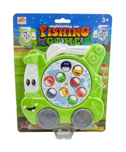 Horgász játékszett lapon, elemes, 82873