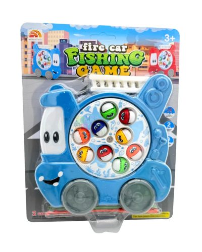 Horgász játékszett lapon, elemes, 82874