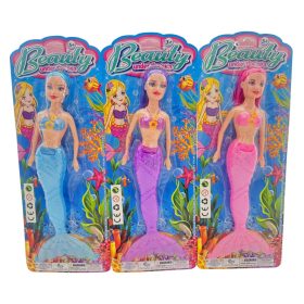 Baba sellő, elemes, lapon - 82889