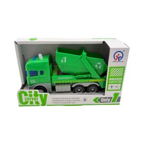 Konténerszállító autó dobozban, elemes, 82909