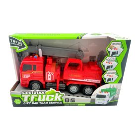 Tűzoltóautó dobozban, elemes, 82913