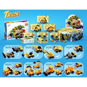 Építőjáték dobozban - munkagépek - 90155