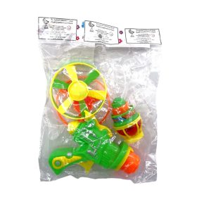 Világítós kilövő pisztoly szett zacskóban - 90260