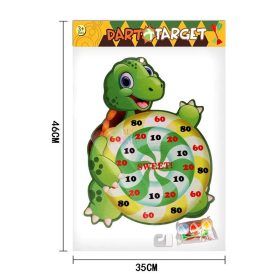   Célba dobós - tapadós darts játékszett zacskóban - 90485