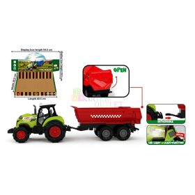 Elemes utánfutós traktor displayben - 90495