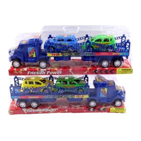 Járműszállító kamion szett platformon - 90584