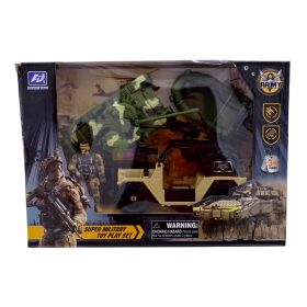 Katonai játékszett dobozban - 90634