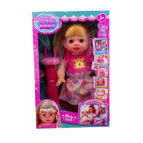 Elemes baba játékszett dobozban - 90648